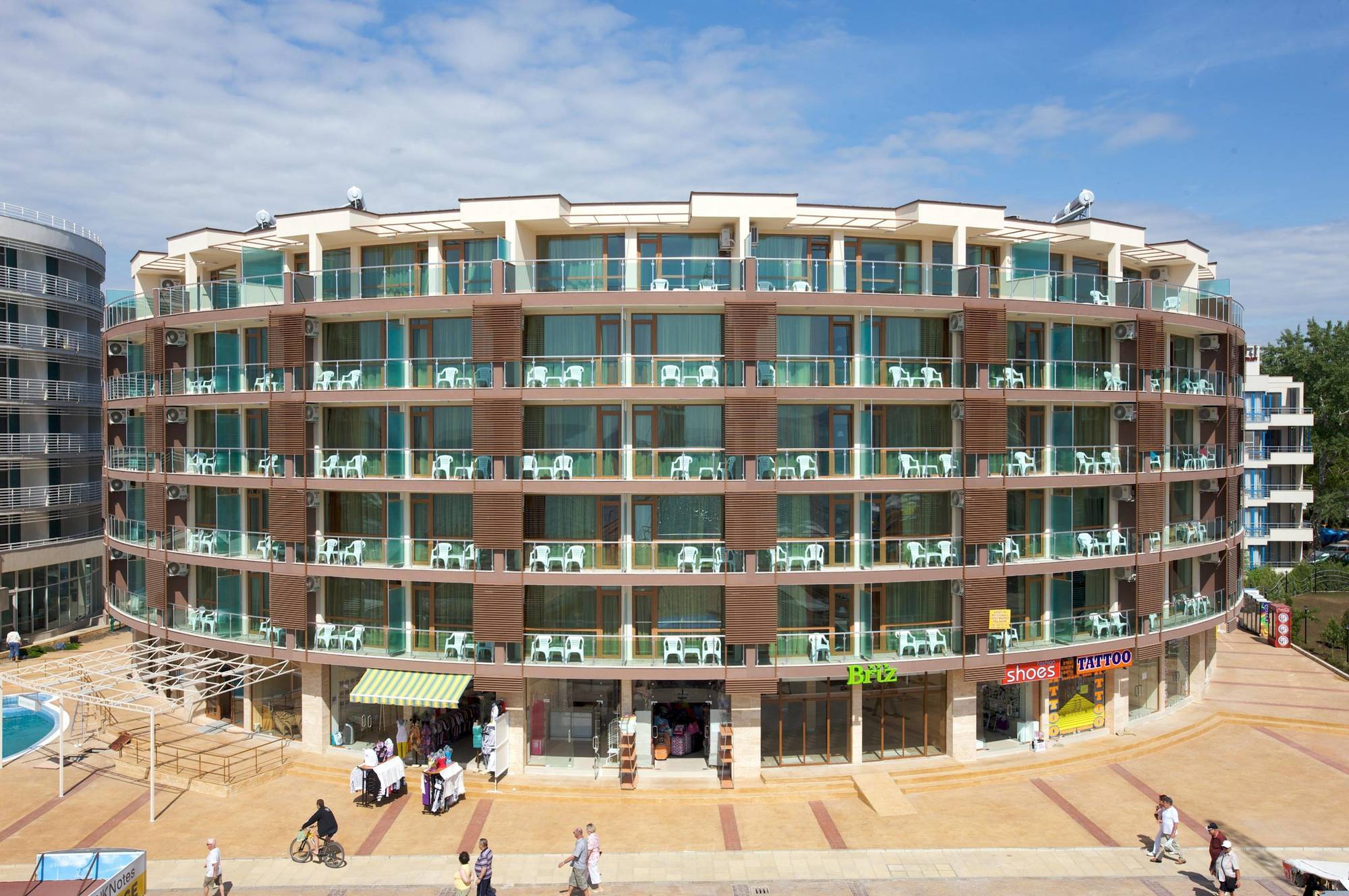Briz - Seabreeze Hotel Sunny Beach Exterior foto